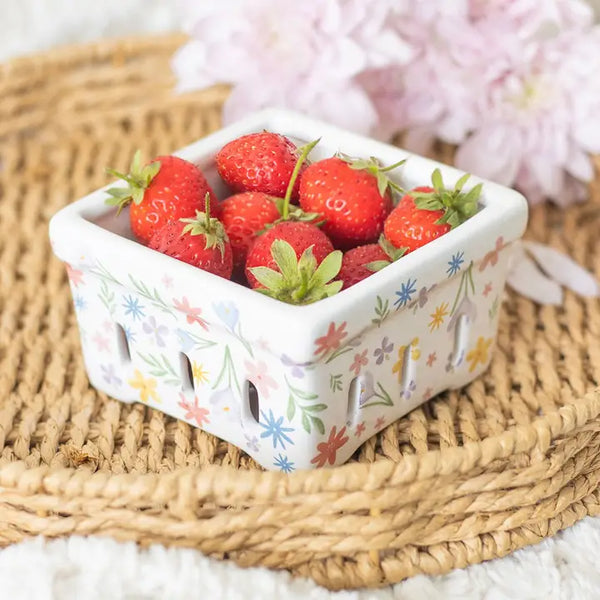 43225 Ceramic Berry Basket