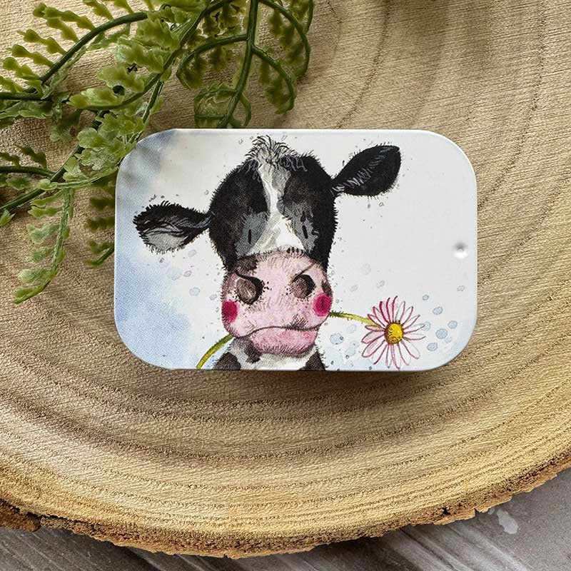 SLT12 Sunshine Cow Small Sliding Tin
