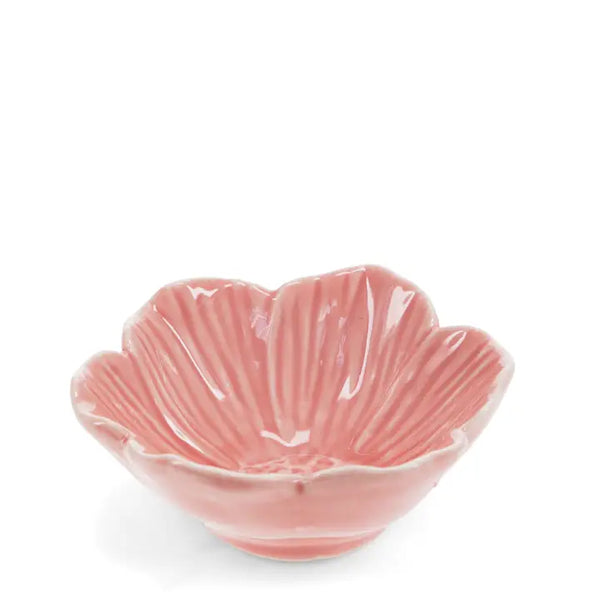 Small Pink Flower Bowl By Rex London