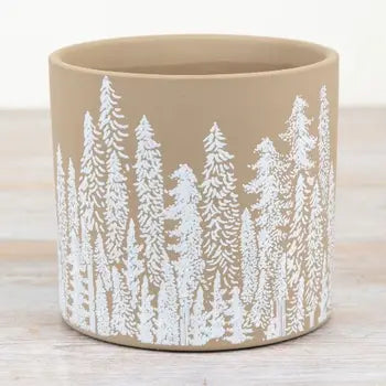 Beige Tree Planter By Gainsborough Giftware