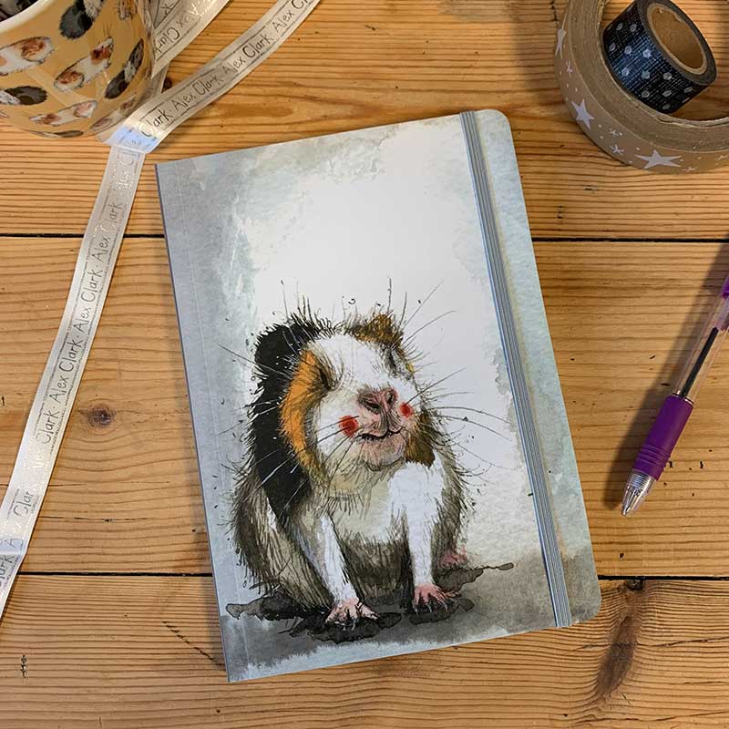 LCN27 Guinea Pig Large Chunky Notebook By Alex Clark Art