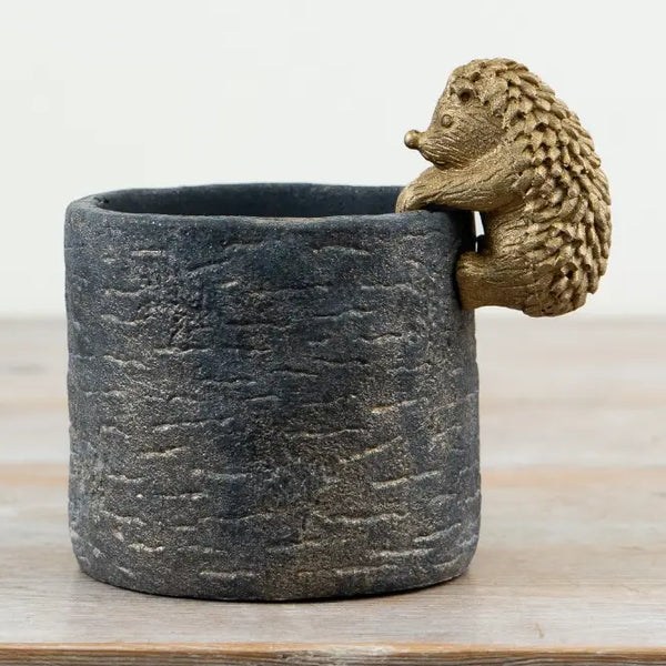 Hanging Hedgehog Planter By Gainsborough Giftware