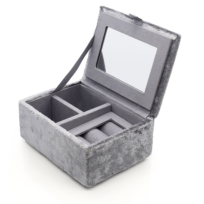 81649 Smokey Grey Lavender Meadow Small Jewellery Box By Pom
