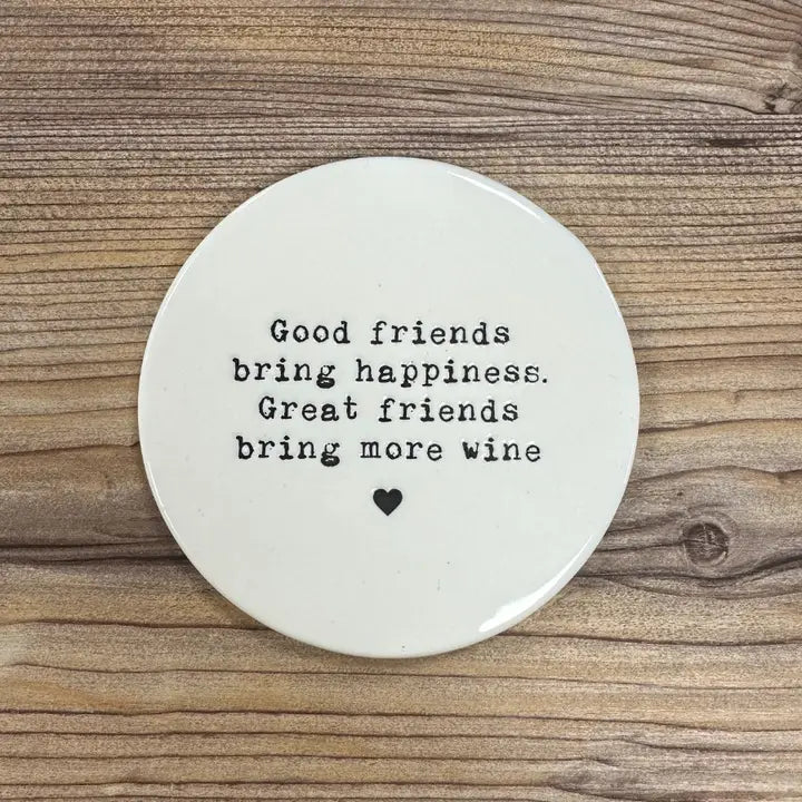 Bring Happiness Coaster By Gainsborough Giftware