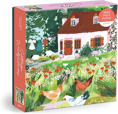 Cottage Wildflowers 1000 Piece Jigsaw Puzzle
