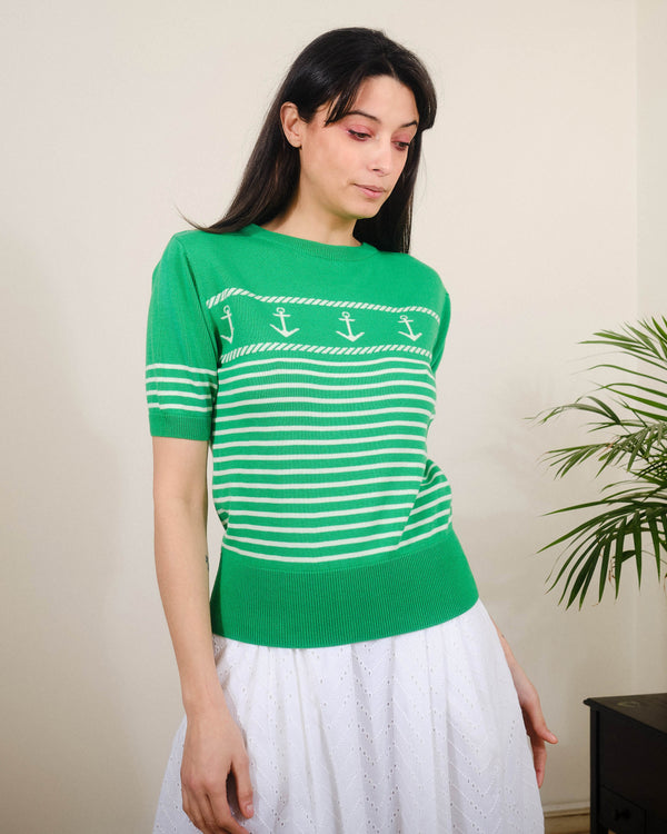 Anchors S/S Crew in Fern Green