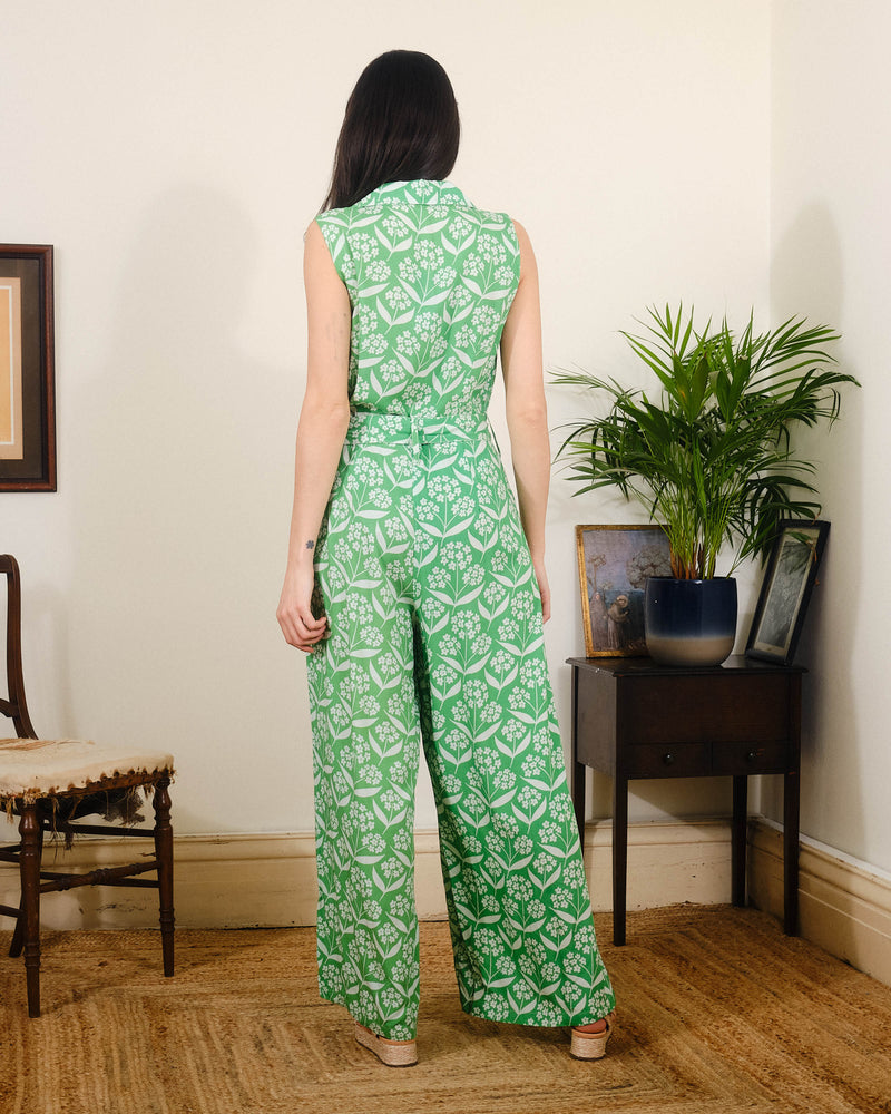 Audrey Jumpsuit in Phlox Print