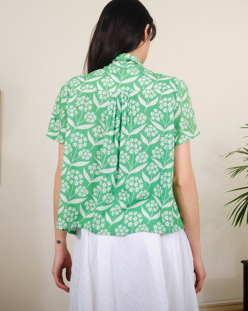 Bibi Top in Phlox Print