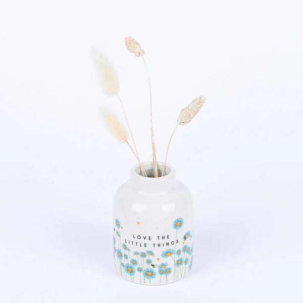 CBV02 Love The Little Things Daisies Bud Vase
