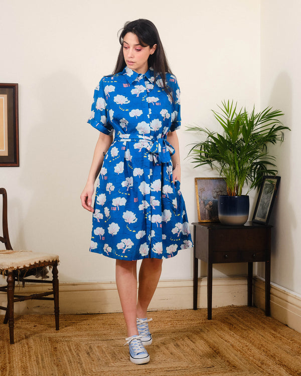 Esther Dress in Orchard Print