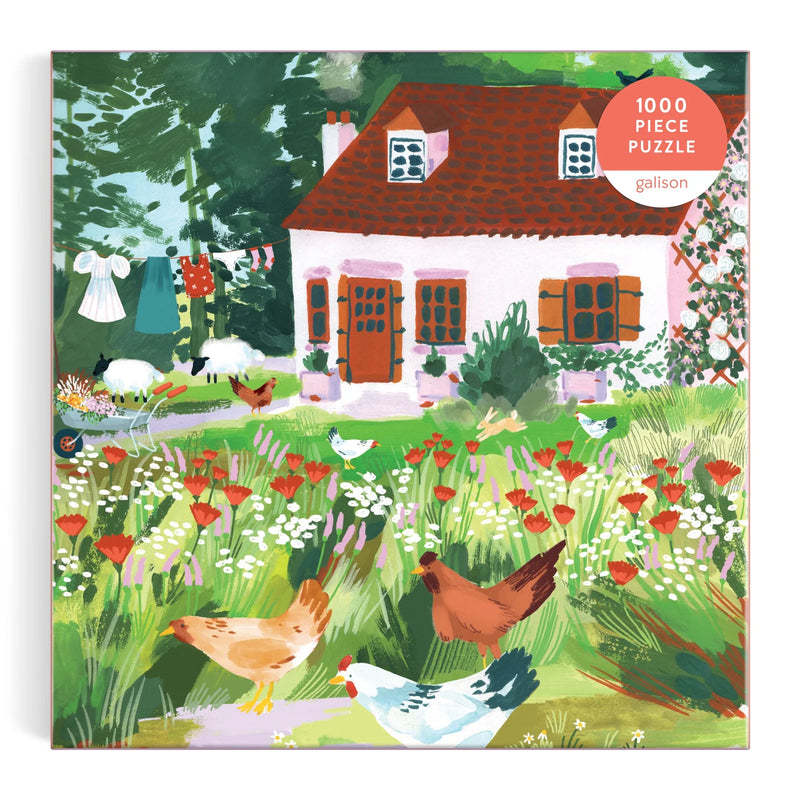 Cottage Wildflowers 1000 Piece Jigsaw Puzzle