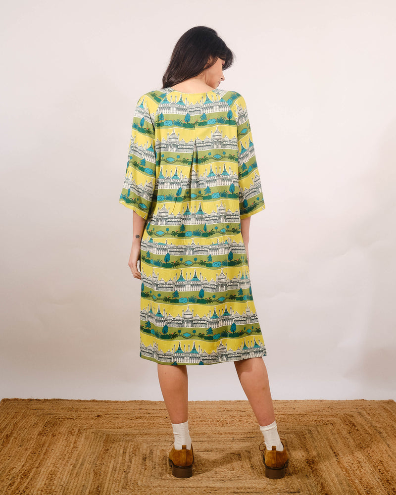 Jill Dress in Pavilion Print