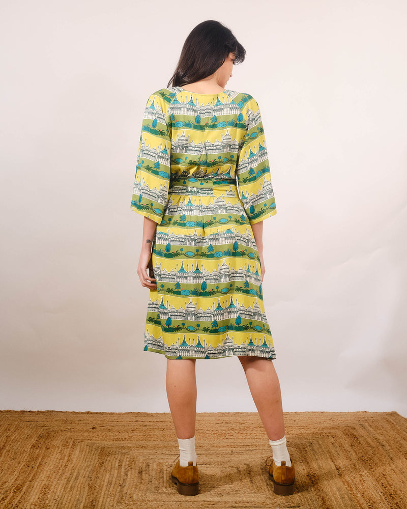 Jill Dress in Pavilion Print