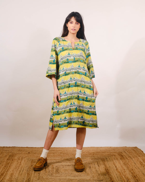 Jill Dress in Pavilion Print