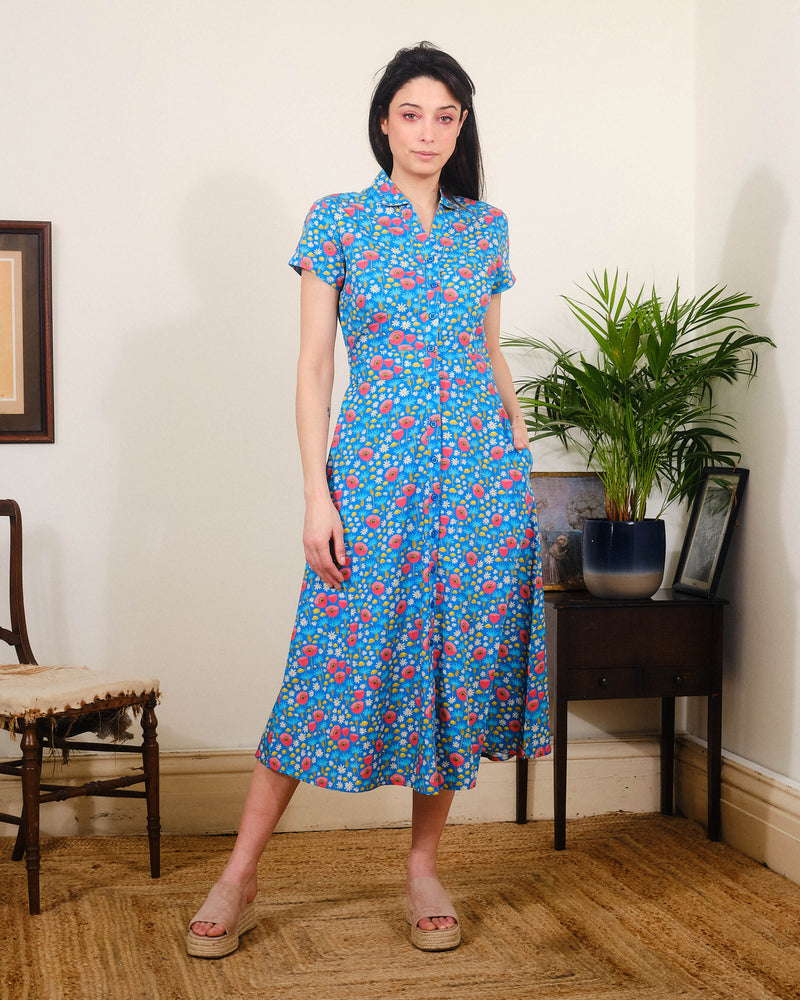 Jonie Dress in Wildflower Meadow Print