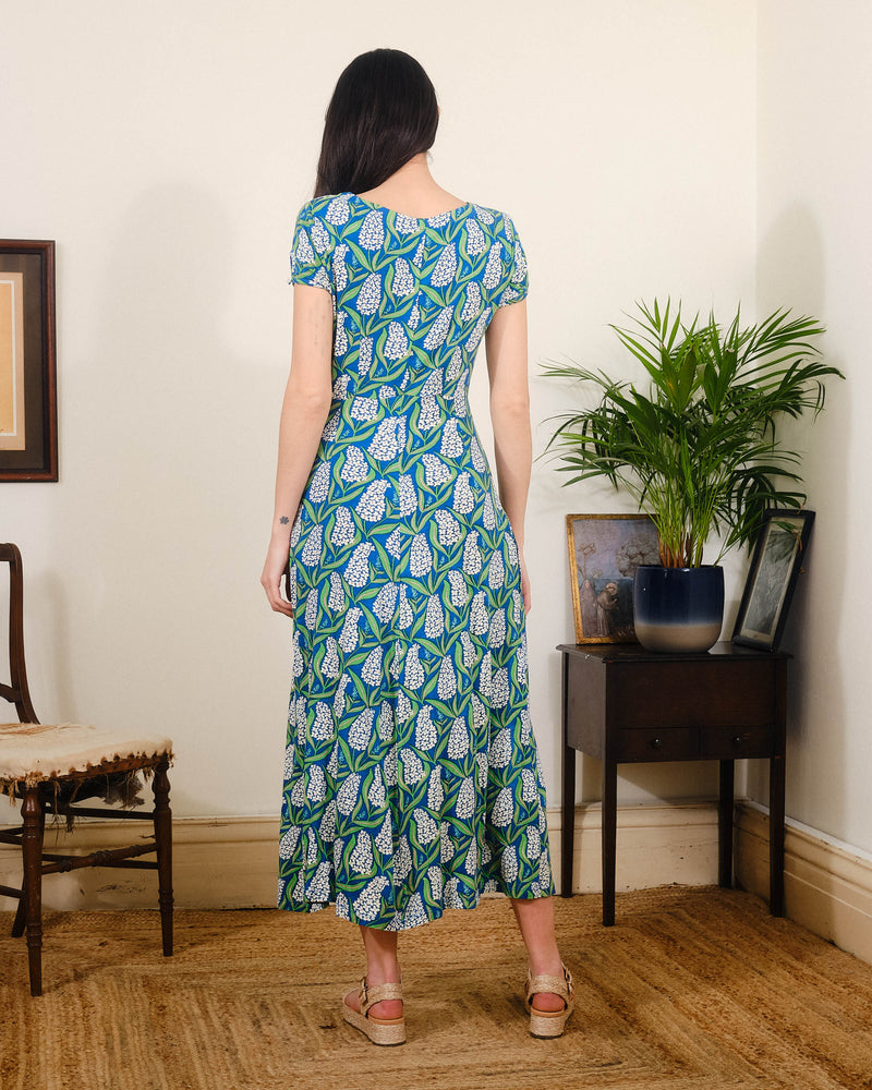 Lola Dress in Buddleia Print