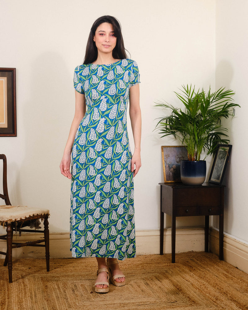 Lola Dress in Buddleia Print