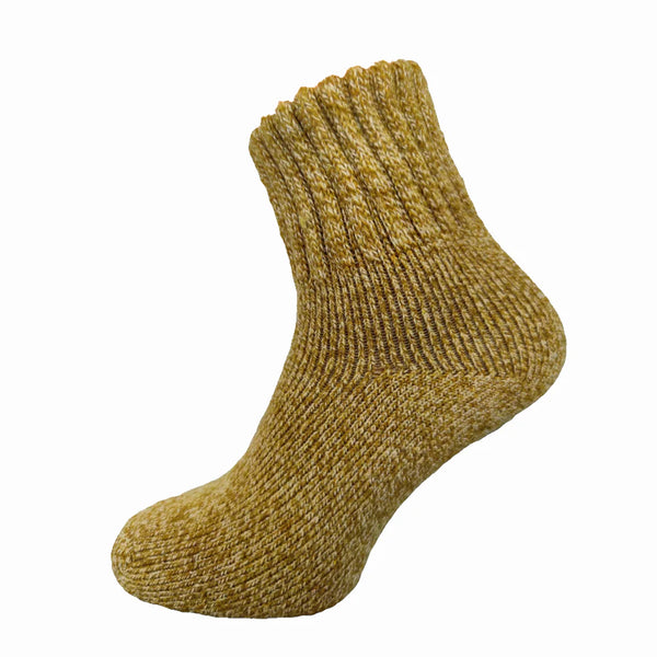 MWS099 Mustard Wool Socks (UK 7-11)