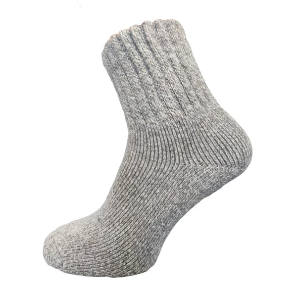 MWS101 Light Grey Wool Socks (UK 7-11)