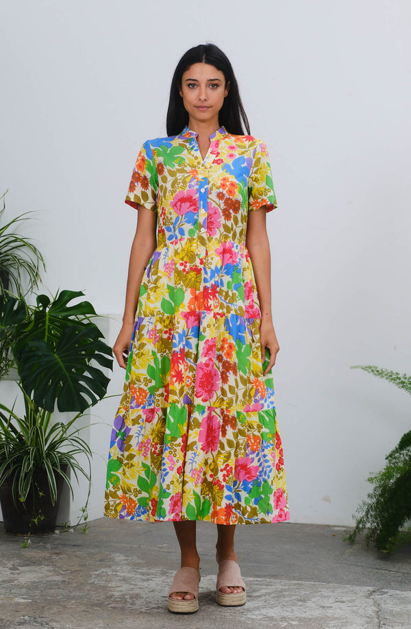 Maxi Dress in Bold & Beautiful Print