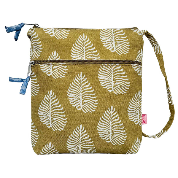 PU397 Cumin Leaf Cross Body Purse By Lua