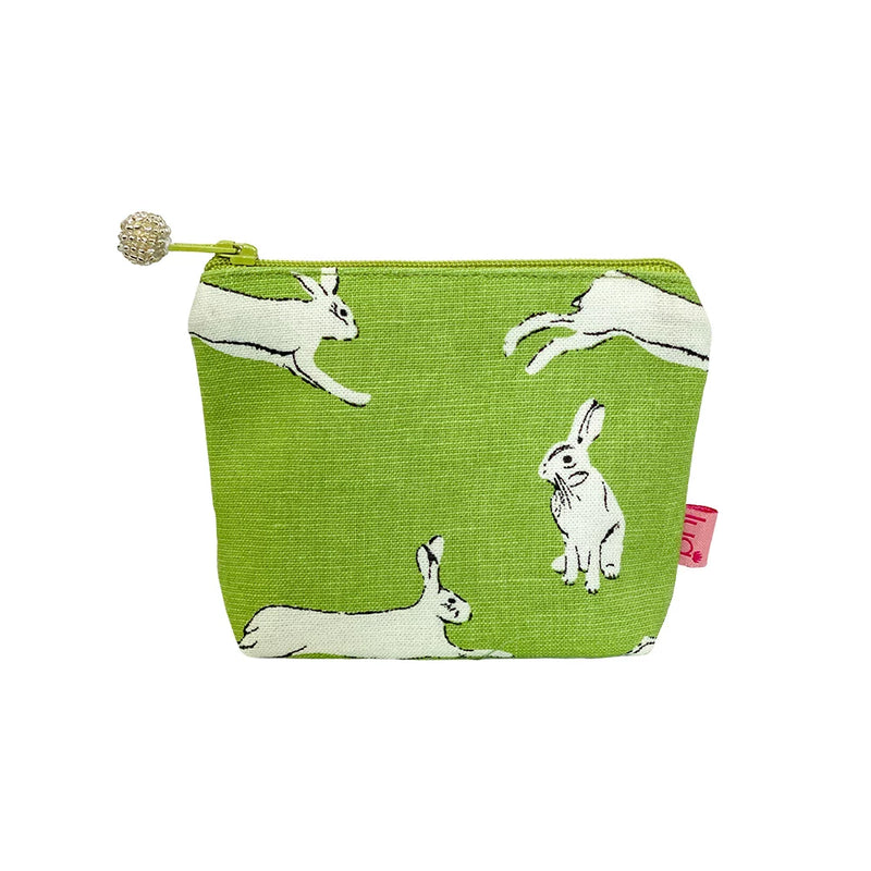 PU407 Lime Hare Mini Purse By Lua