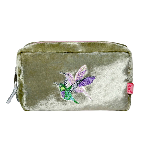 PU417 Small Hummingbird Make Up Bag By Lua