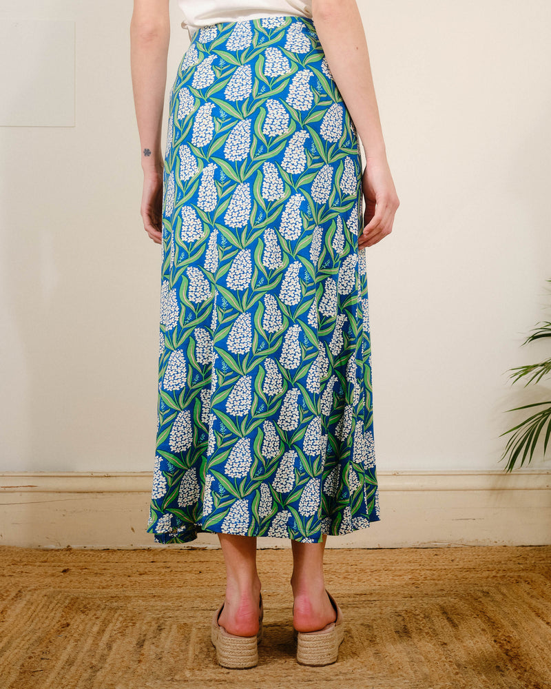 Rosie Skirt in Buddleia Print