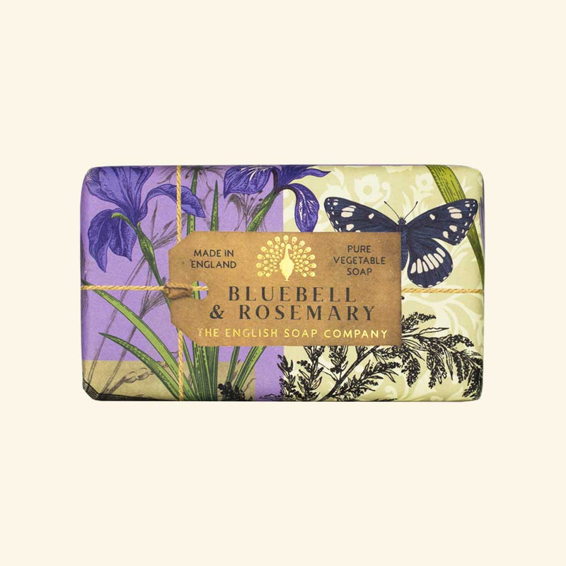 Bluebell & Rosemary Soap By English Soap Company