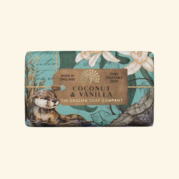 Coconut & Vanilla Soap By English Soap Company