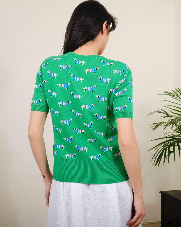 Sausage Dog S/S in Fern Green