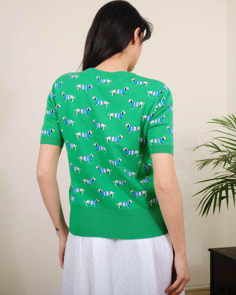 Sausage Dog S/S in Fern Green