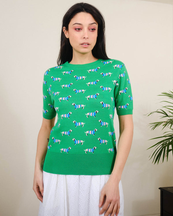 Sausage Dog S/S in Fern Green