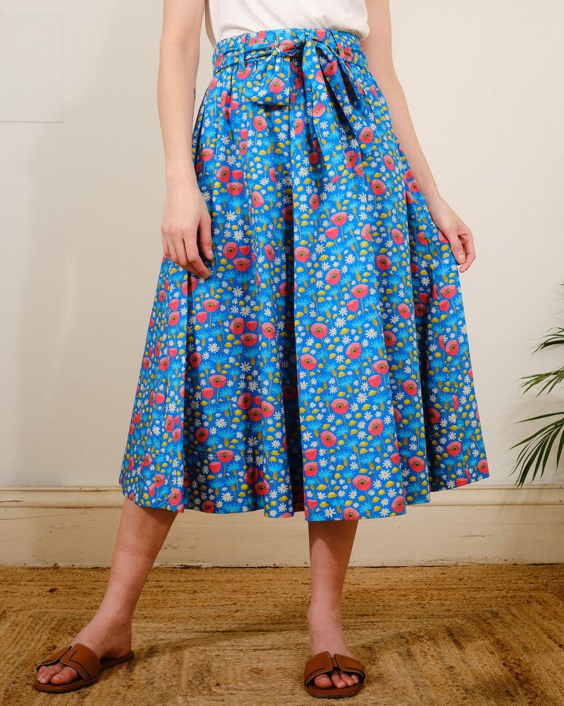 Suzi Skirt in Wildflower Meadow Print