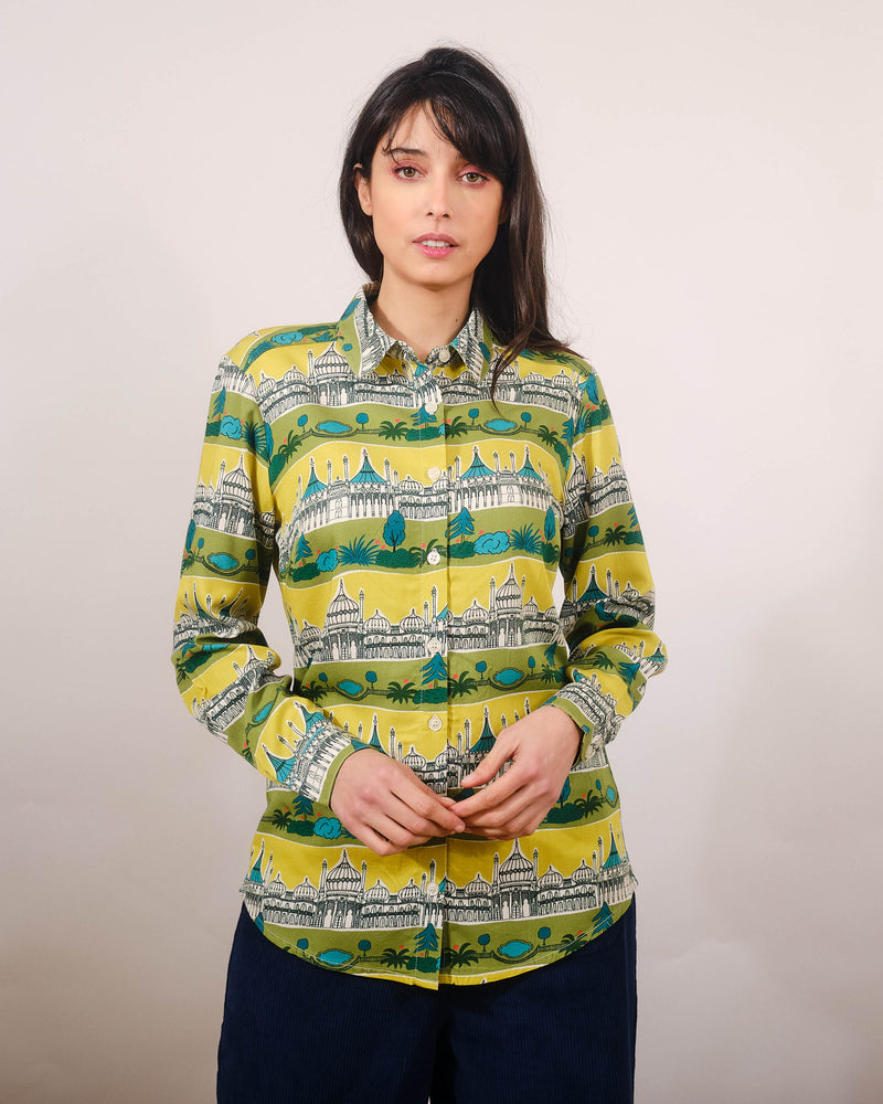 Winnie Top in Pavilion Print