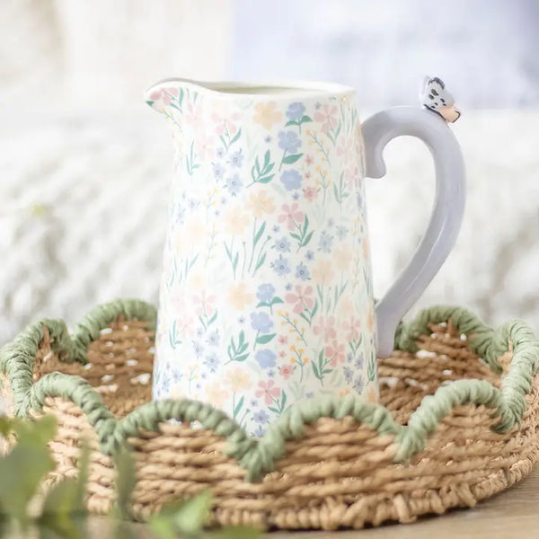 27825 Ditsy Floral Ceramic Jug