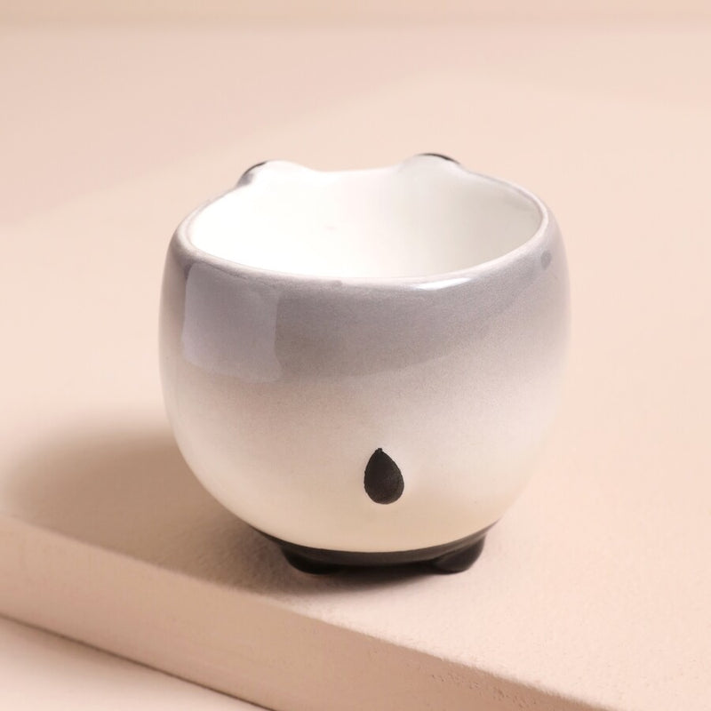 Ceramic Badger Egg Cup