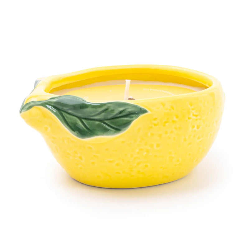 Lemon Shaped Candle By CandleLight