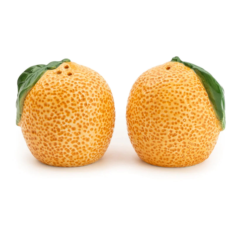 Orange Blossom Salt and Pepper Shakers By Candlelight