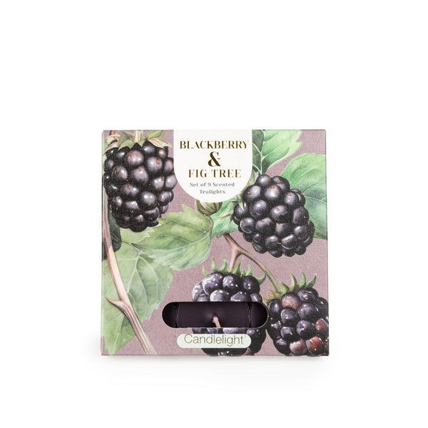 Blackberry & Fig Tealights (Set Of 9) By Candle Light