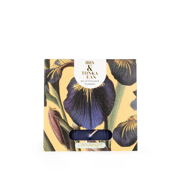Iris & Tonka Bean Tealights (Set Of 9) By Candle Light