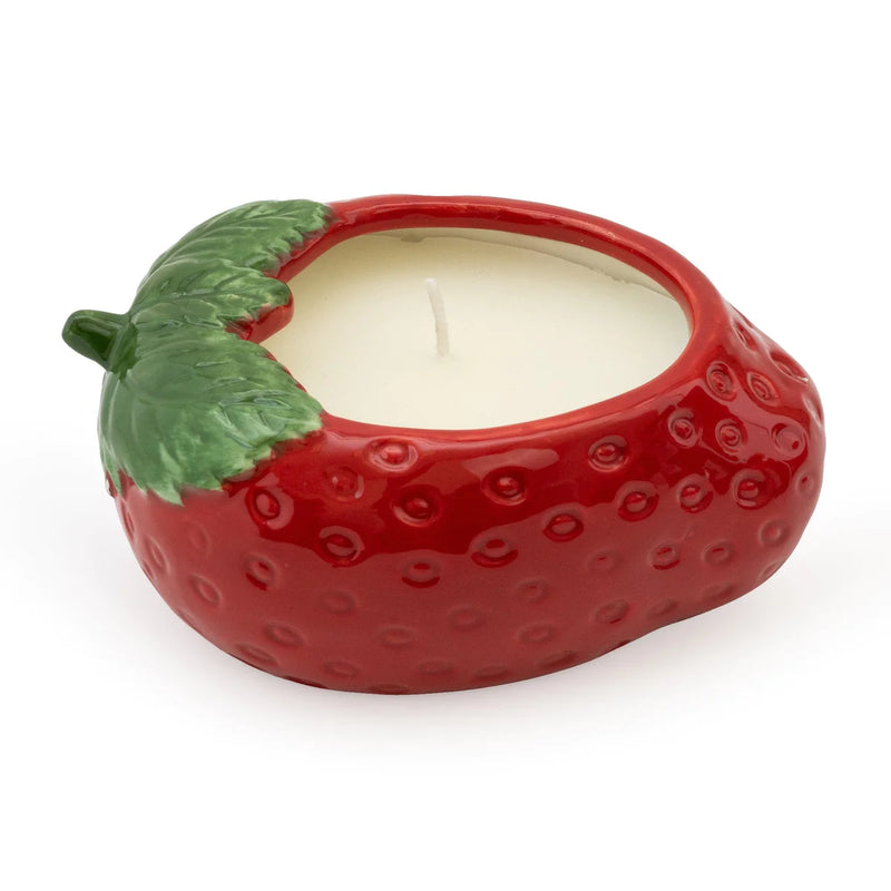 Strawberry Shaped Candle By CandleLight