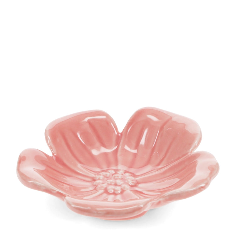Pink Flower Trinket Dish By Rex London
