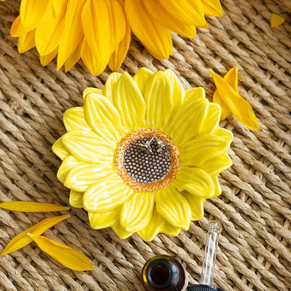53025 Sunflower Trinket Dish
