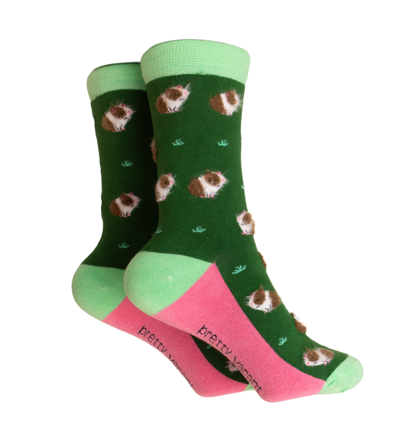PVSOK015 Fluffy Guinea Pig Socks (UK 3-7)