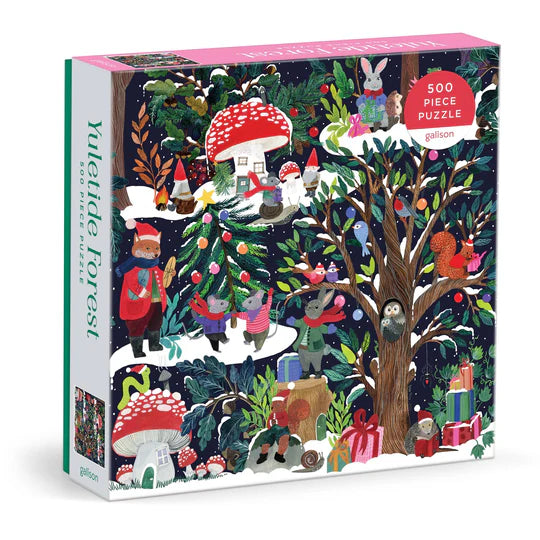Yuletide Forest 500 Piece Jigsaw Puzzle