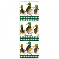 BM62 Happy Mallards Magnetic Bookmark By Alex Clark Art