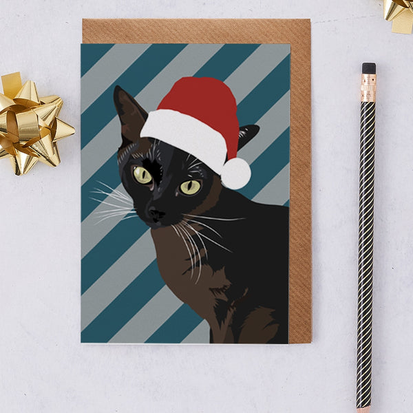 Xmas Greetings Card Betty By Lorna Syson